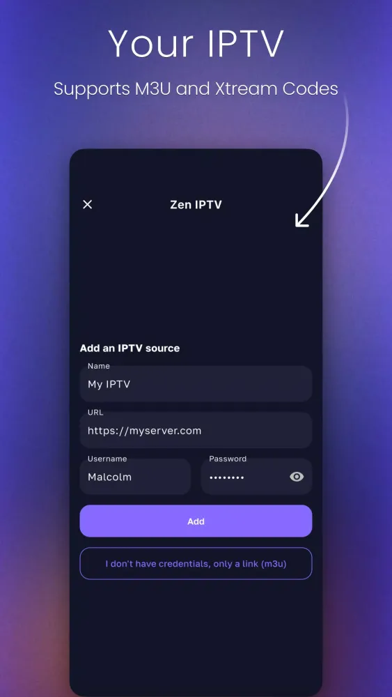 تصاویر Zen IPTV Player