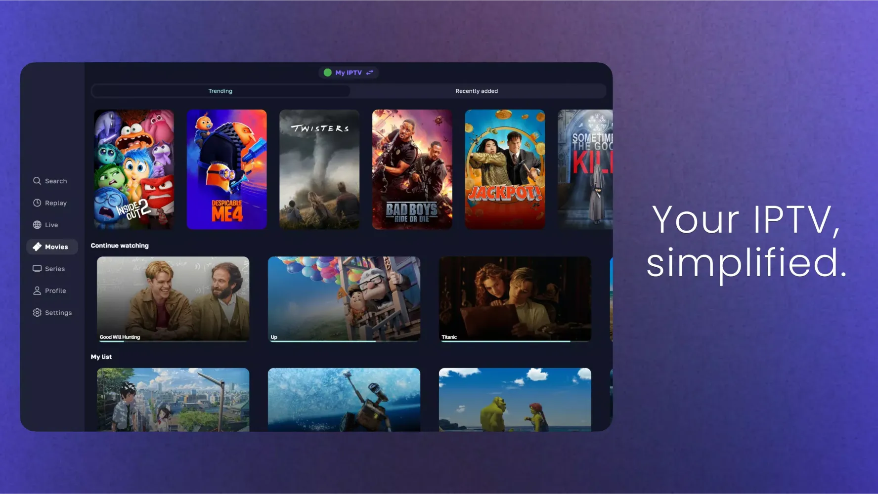 تصاویر Zen IPTV Player