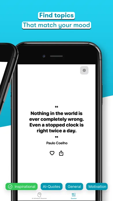 صور Affirmation Widget - Quotivate