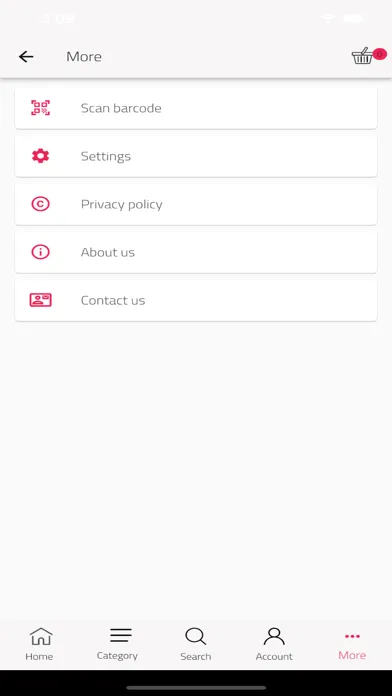 Скриншоты Zero Store App