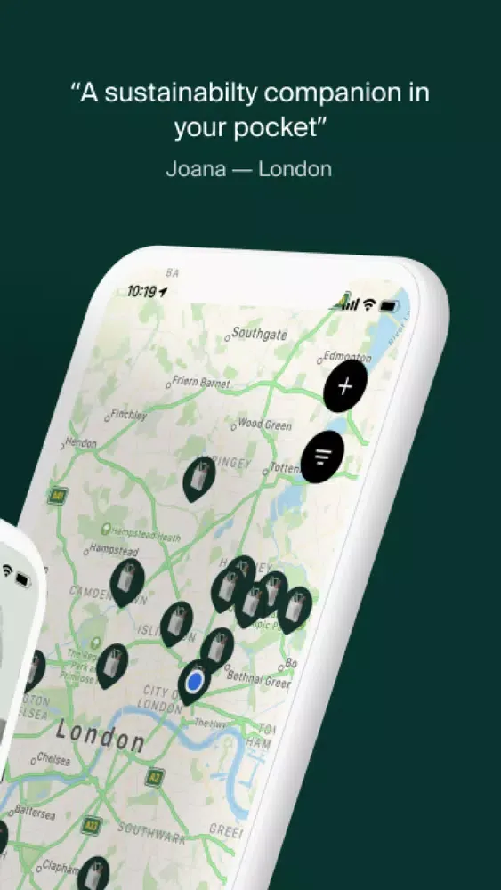 Tangkapan skrin Zero Waste App