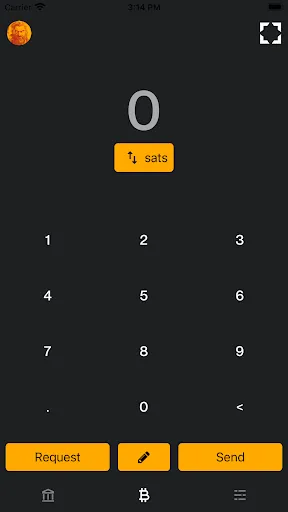 Screenshot di ZEUS Wallet