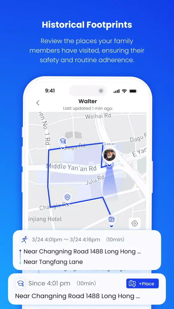 Ảnh chụp màn hình của FamiZone: Location Tracker App