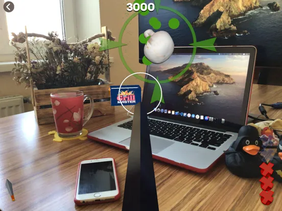 AR GrillMaster game iPad  Screenshots