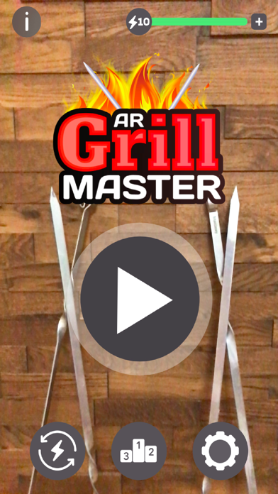 Captures d'écran de AR GrillMaster game