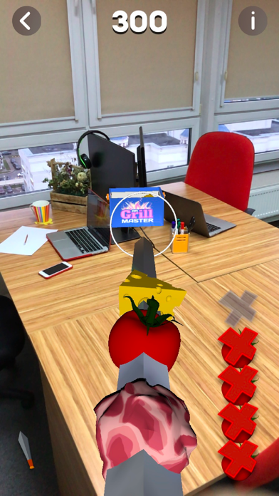 Captures d'écran de AR GrillMaster game