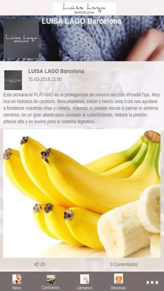 LUISA LAGO BCN سکرین شاٹس