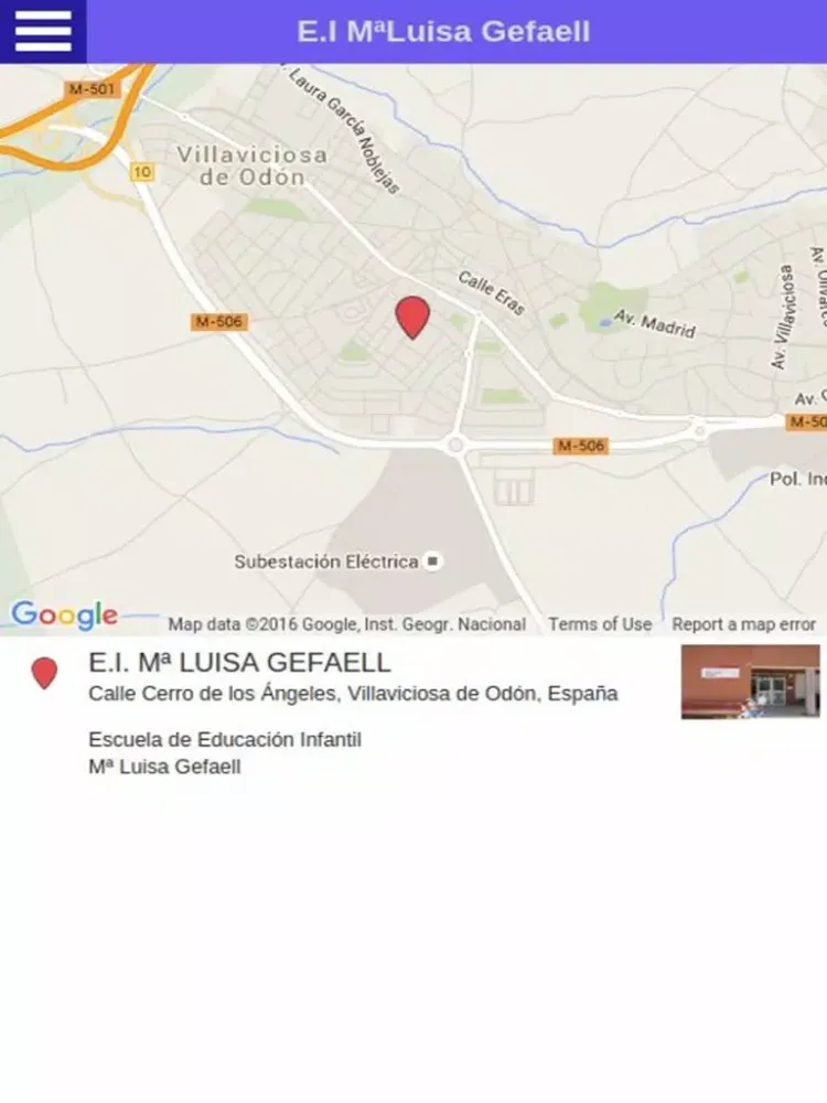 Zrzuty ekranu E.I. Mª Luisa Gefaell iPad 