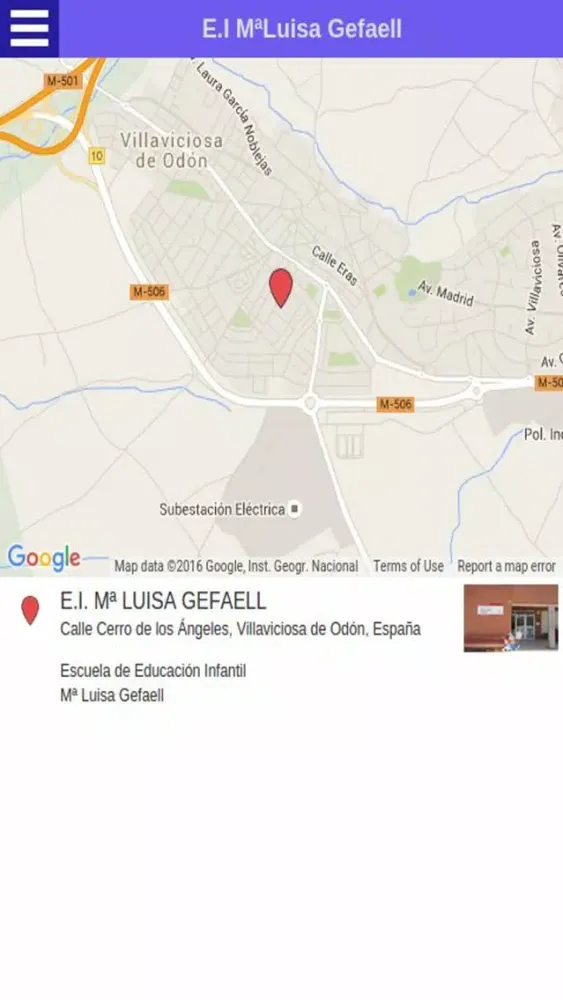 Zrzuty ekranu E.I. Mª Luisa Gefaell