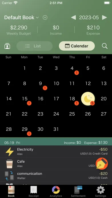 Expendee: Budget Collaboration Screenshots