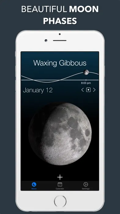 Zrzuty ekranu Lunar Phase Widget
