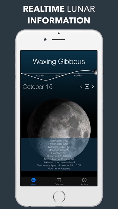 تصاویر Lunar Phase Widget
