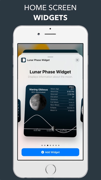 تصاویر Lunar Phase Widget