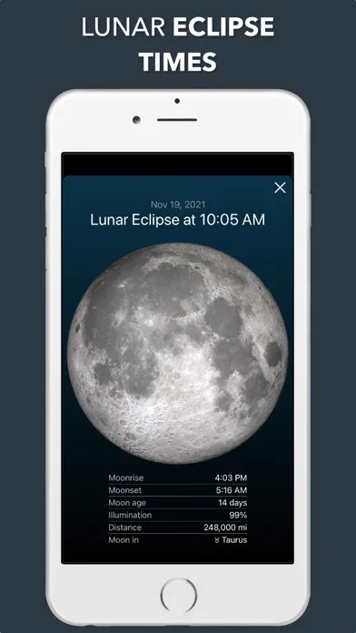 Zrzuty ekranu Lunar Phase Widget