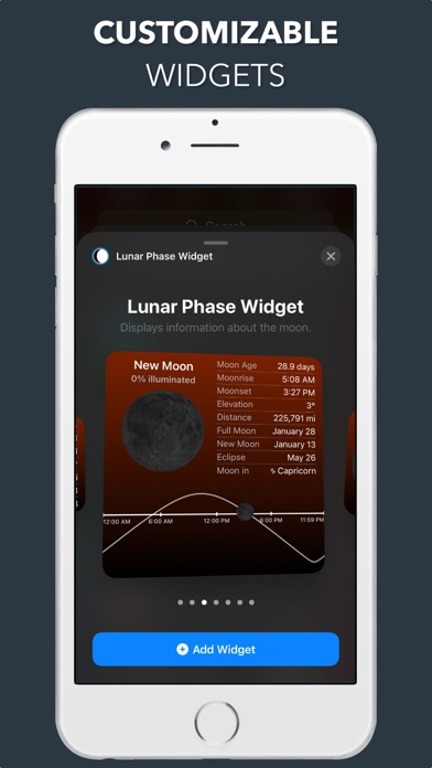 تصاویر Lunar Phase Widget