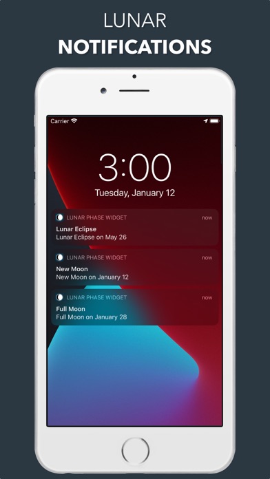 تصاویر Lunar Phase Widget