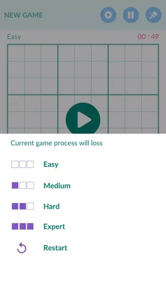 Zrzuty ekranu Sudoku Pro 5000