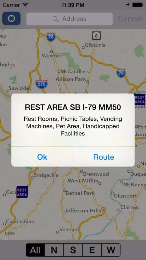 Rest Areas Pro سکرین شاٹس