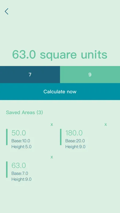 Rhombus Area Calculator স্ক্রিনশট