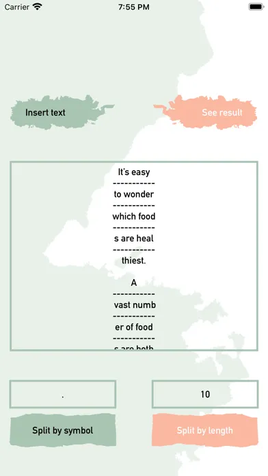 Text Divider/Splitter Fast应用截图