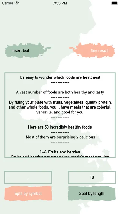 Text Divider/Splitter Fast应用截图