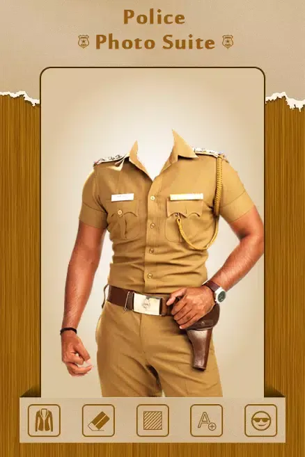 Police Photo Suit Maker Screenshots