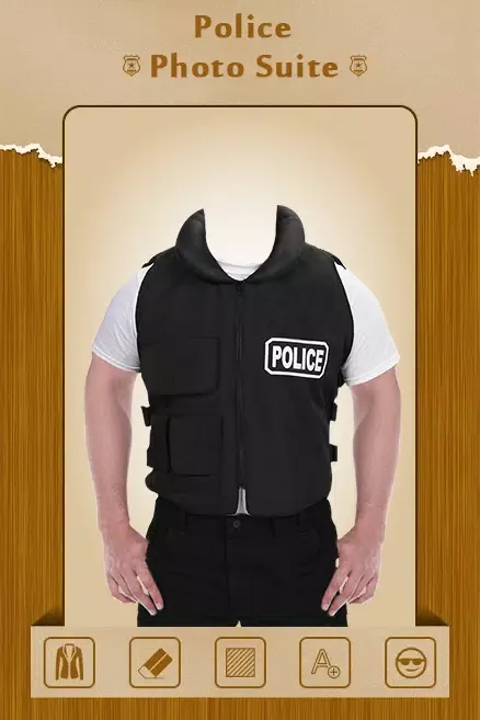 Police Photo Suit Maker Screenshots