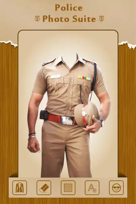 Police Photo Suit Maker Screenshots