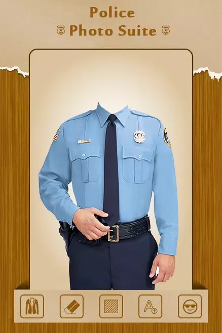 Police Photo Suit Maker Screenshots