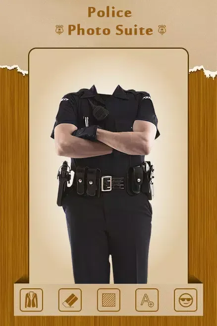 Police Photo Suit Maker Screenshots