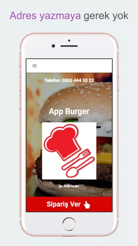 Captures d'écran de App Burger