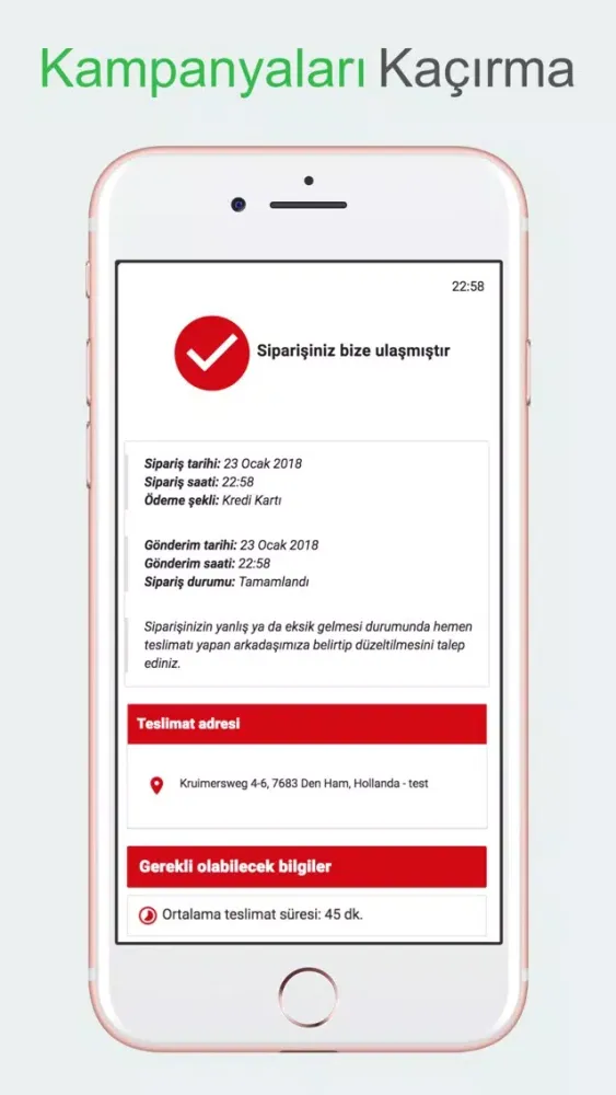 Captures d'écran de App Burger