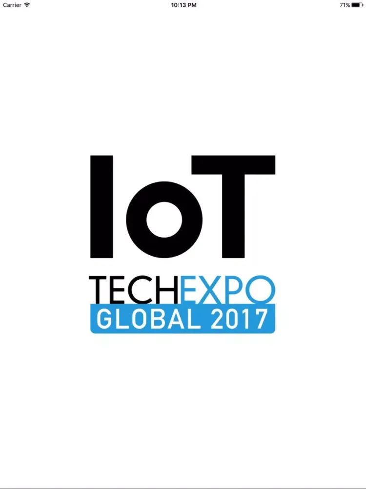 IoT Tech Expo Global iPad  Ekran Görüntüleri