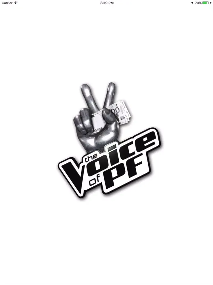 Capturas de tela do The Voice of PF iPad 