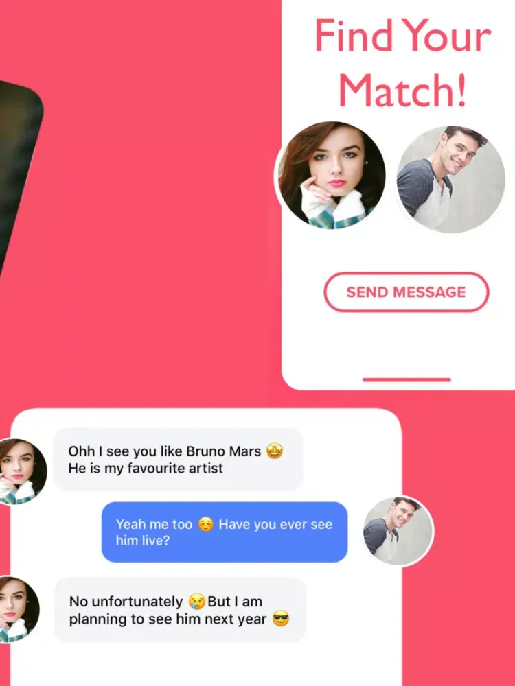 Скриншоты Flare - Match Chat Meet Dating iPad 