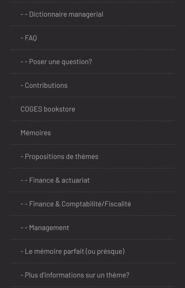 COGES bibliothèque Screenshots