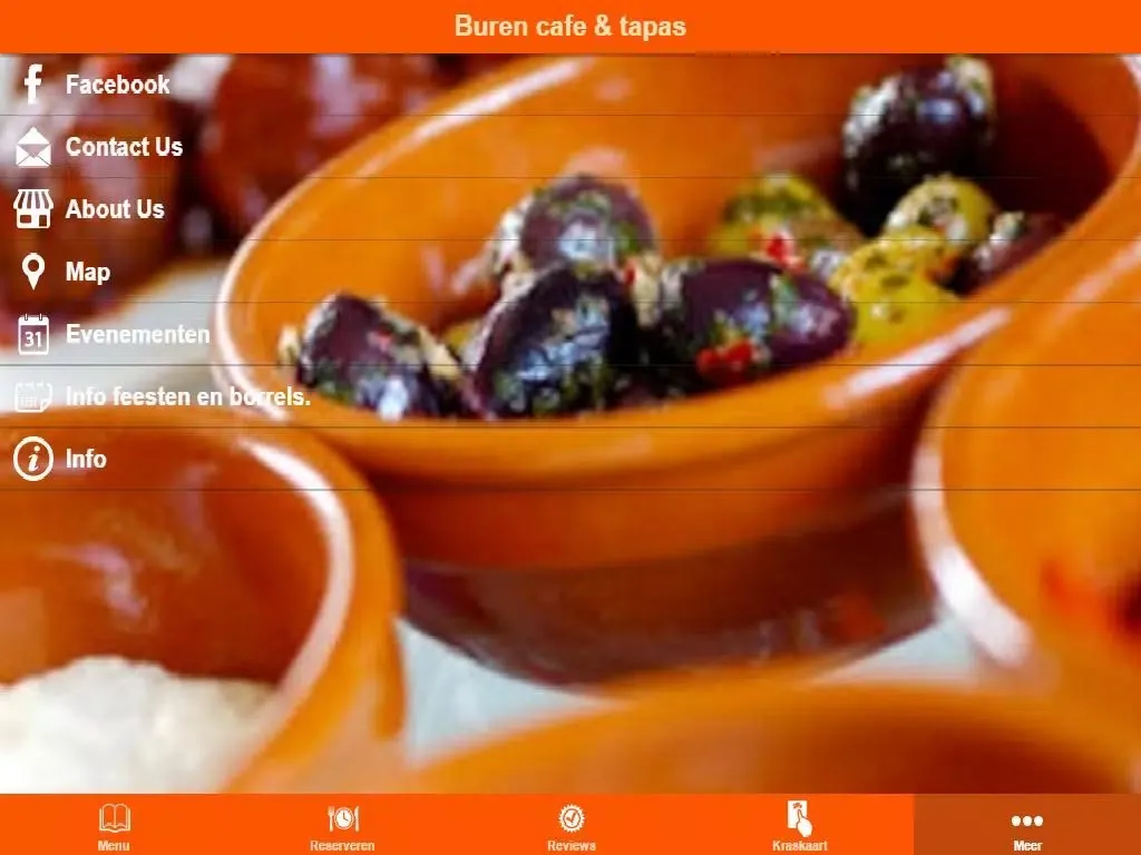 Capturas de tela do de Buren cafe & tapas iPad 