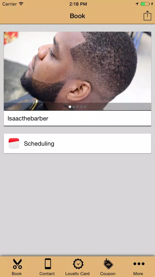 ISAACtheBARBER स्क्रीनशॉट