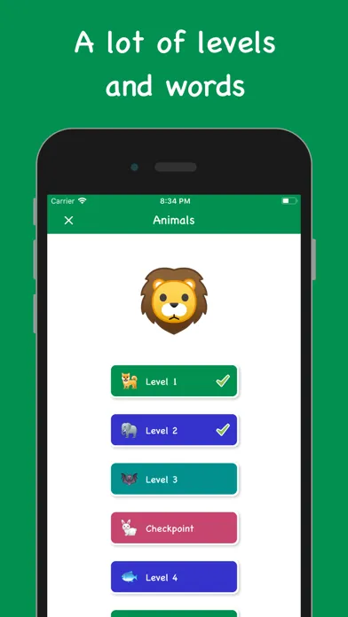 Tangkapan layar 1M vocabulary builder