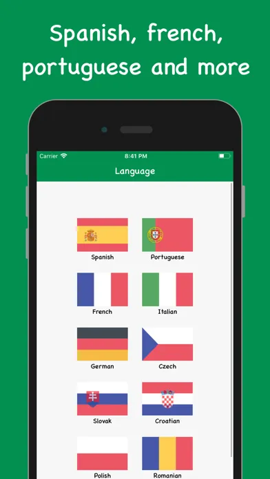 Tangkapan layar 1M vocabulary builder