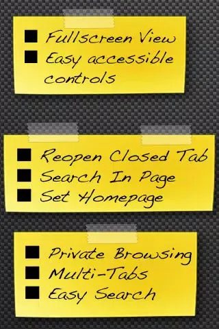 Tangkapan layar Private Browser With Fullscreen & Multi-Tabs Lite