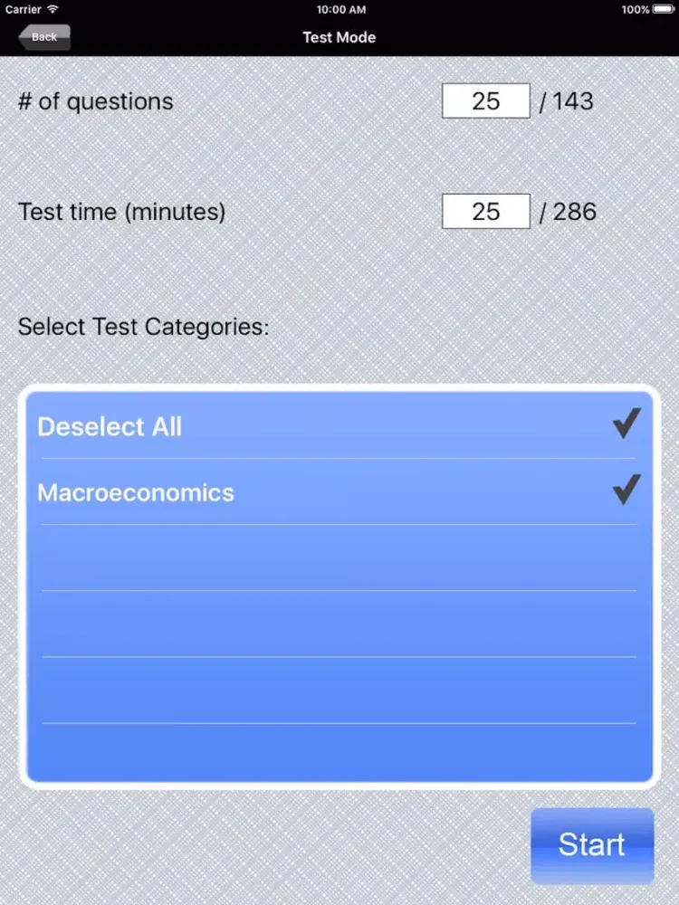 AP Macroeconomics Exam Prep iPad  Screenshots