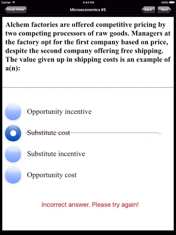 AP Microeconomics Exam Prep iPad 應用截圖