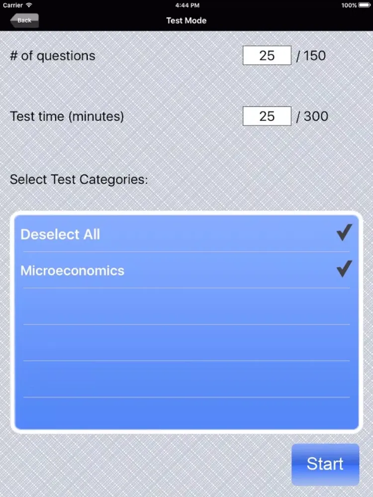 AP Microeconomics Exam Prep iPad 應用截圖