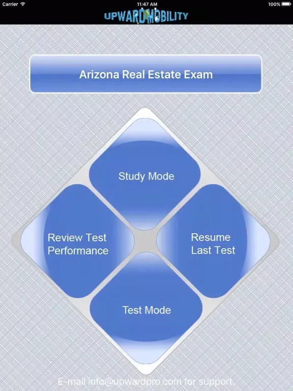 Tangkapan skrin Arizona Real Estate Exam Prep iPad 