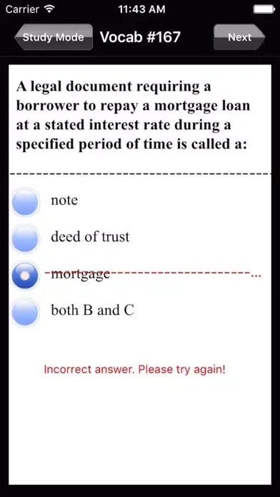 Tangkapan skrin Arizona Real Estate Exam Prep