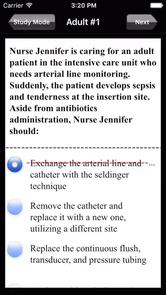 Ảnh chụp màn hình của Critical Care Nurse Specialist Exam Prep