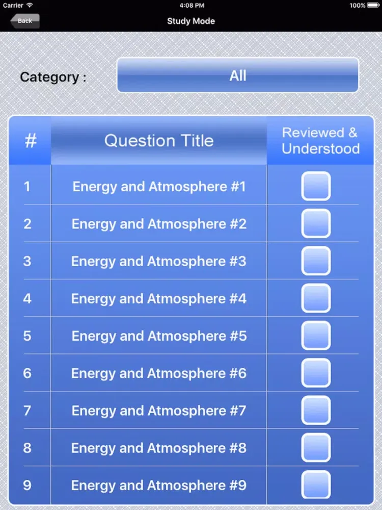 LEED Green Associate Exam Prep iPad  Screenshots