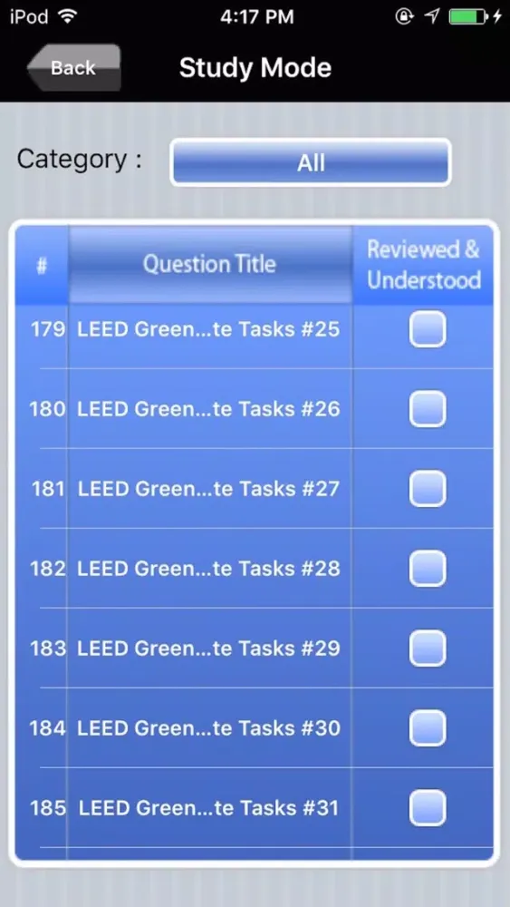 LEED Green Associate Exam Prep Screenshots