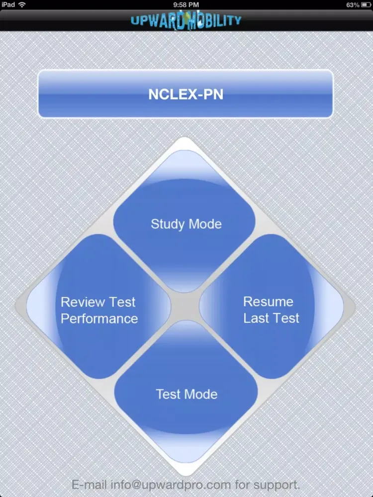 NCLEX-PN Exam Prep by Upward Mobility iPad 應用截圖
